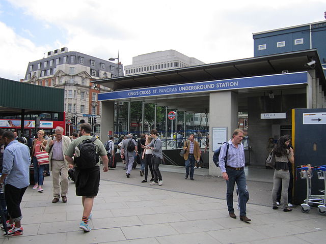 King’s Cross, St. Pancras, Tube Station, London, UK