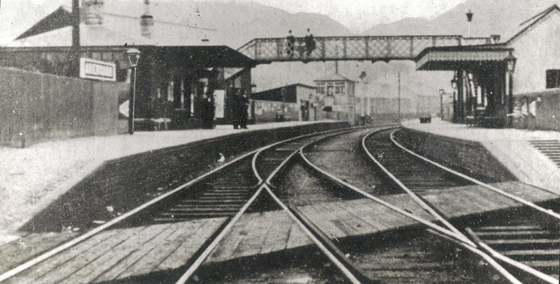 Abercarn Railway Station, Wales