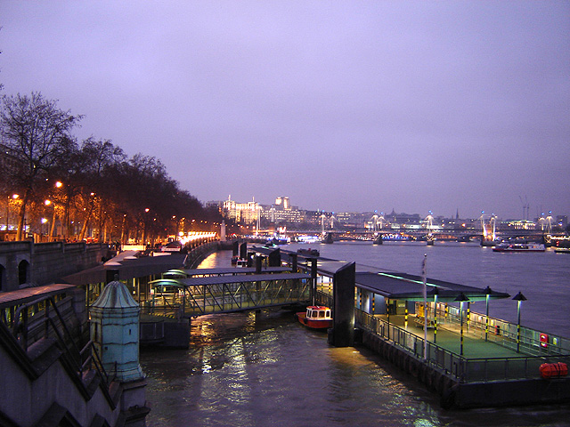 Westminster Millennium Pier, London