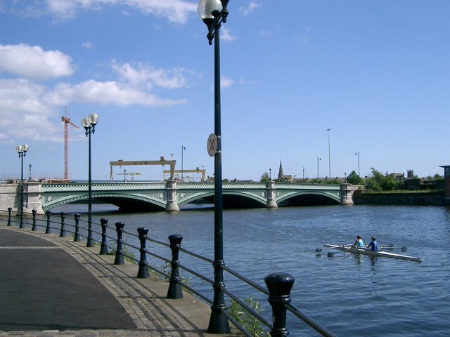 Albert Bridge, Belfast, Ireland