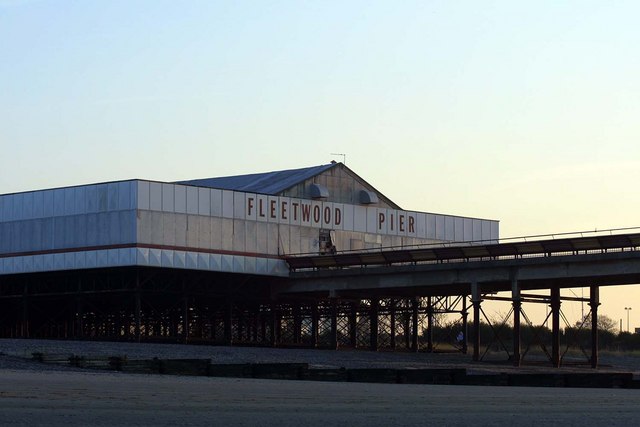 Fleetwood Pier, Lancashire, UK