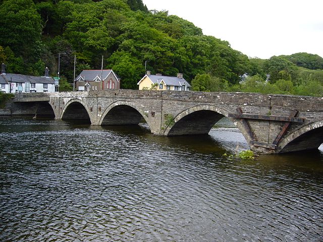 Pont ar Dyfi, Wales, UK