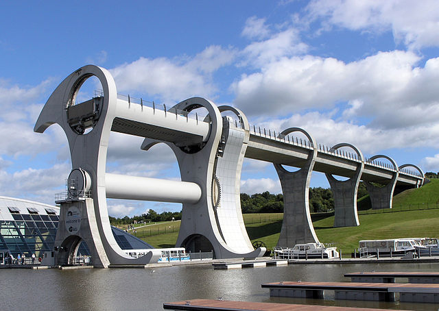 Falkirk Wheel, Scotland, UK