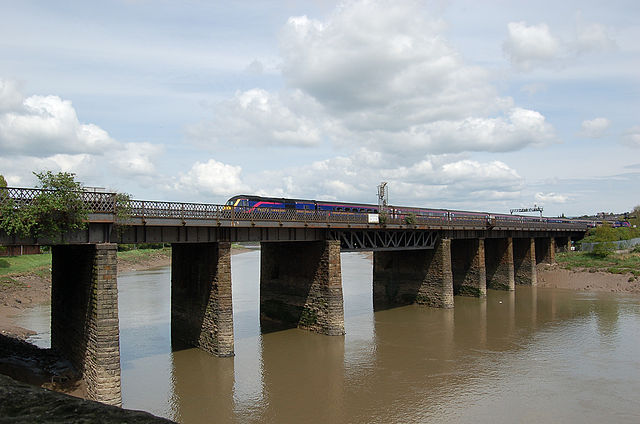 Great Western Railway Usk Bridge, Newport, Wales, UK
