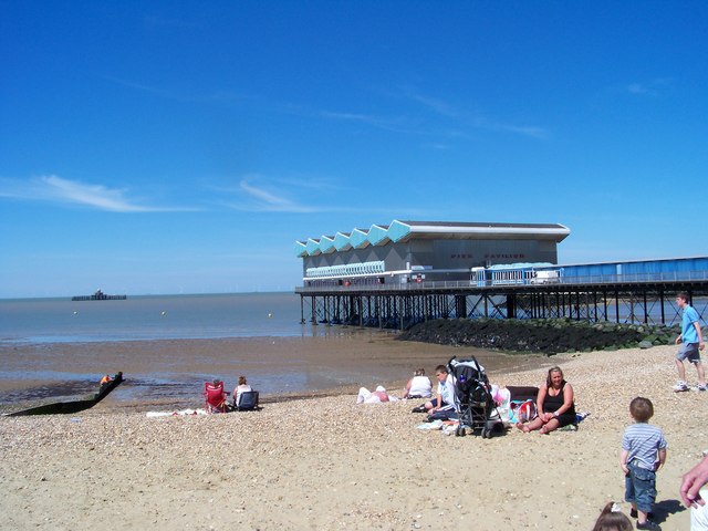 Herne Bay Pier, Kent, England, UK