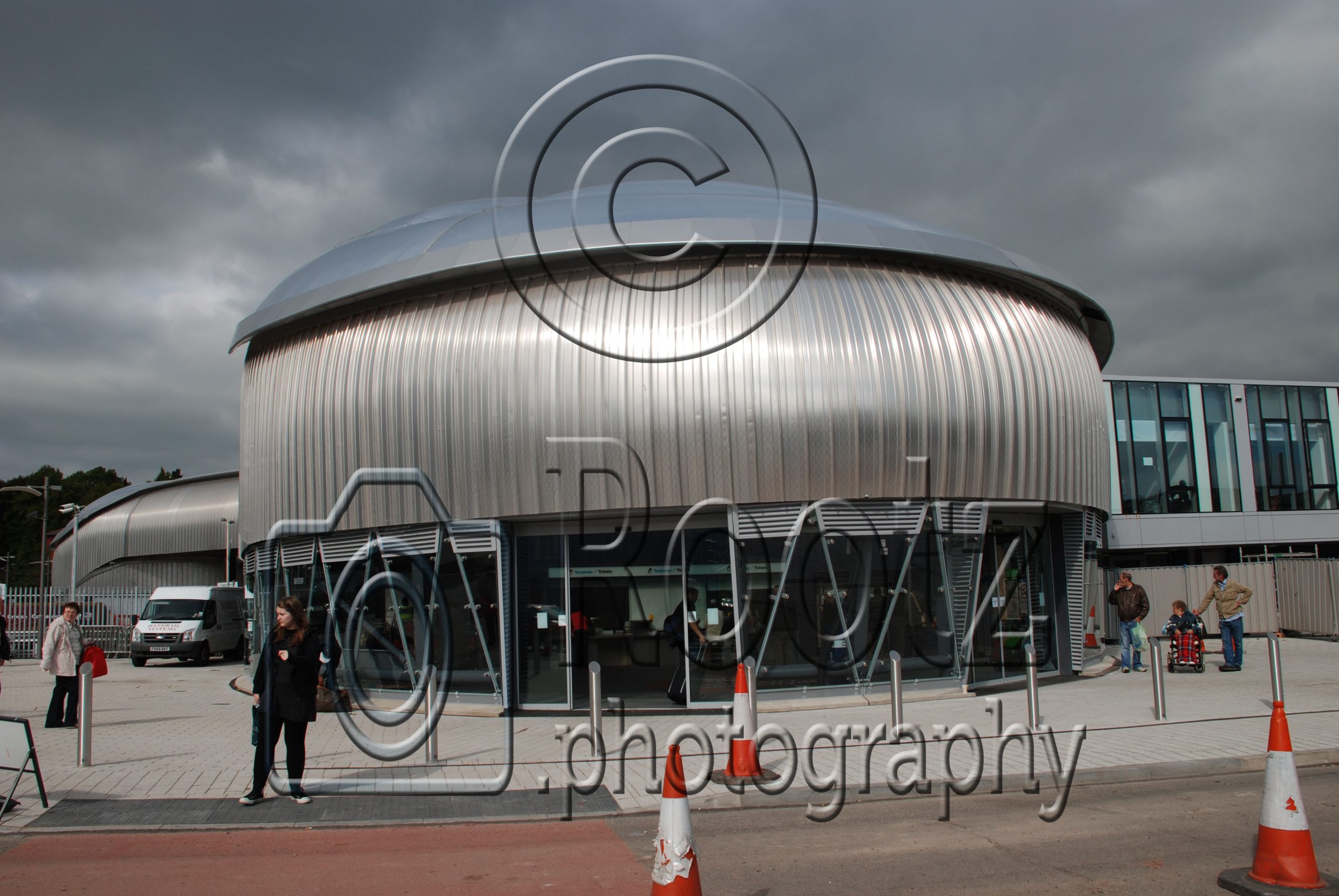 Newport Train Station (High Street), Wales, UK