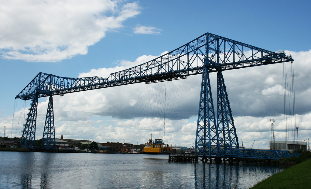 Tees Transporter Bridge, England, UK