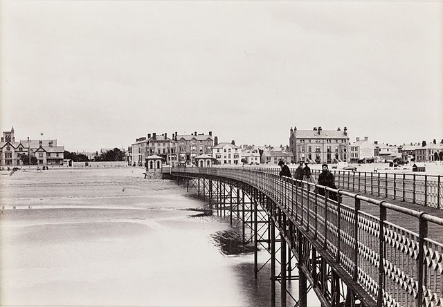 Rhyl Pier, Denbighshire, North Wales