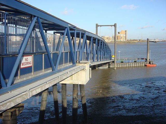 Woolwich Arsenal Pier, London