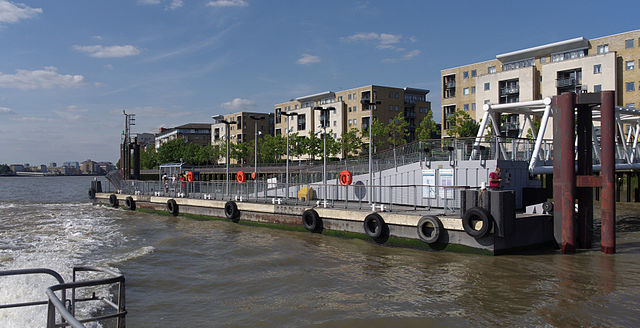 Masthouse Terrace Pier, London