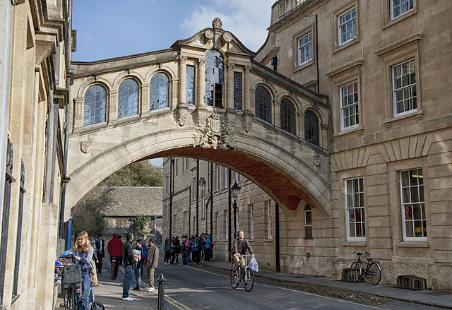 Bridge of Sighs (Oxford), England, UK