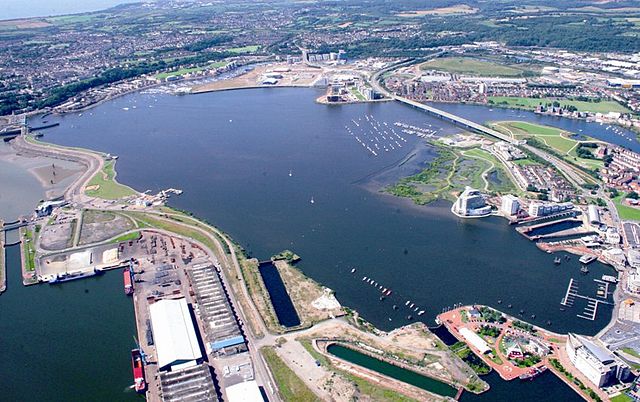 Cardiff Bay, Wales, UK