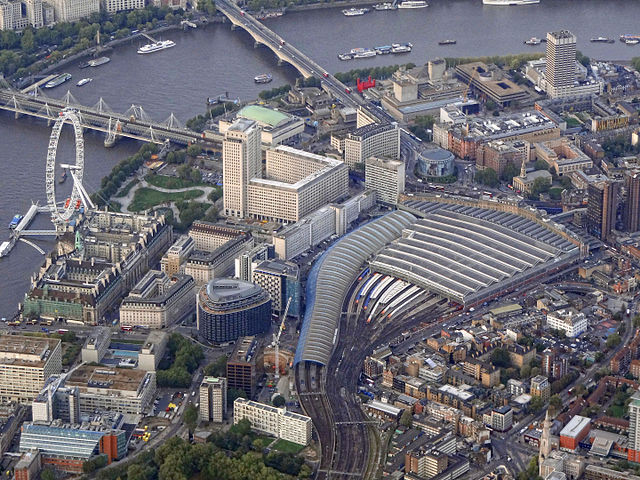 London Waterloo Station, England, UK