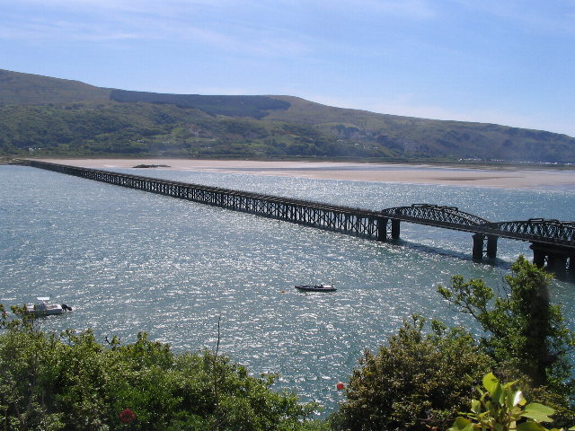 Barmouth Bridge, Wales, UK