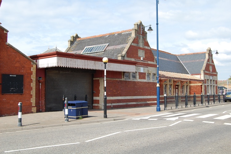 Barry Island Railway Station, Wales, UK