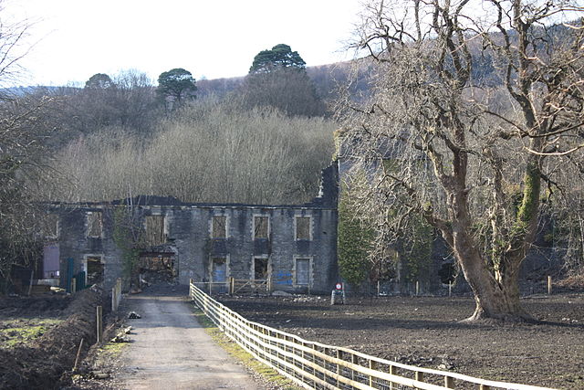 Aberpergwm House, Glynneath, Wales
